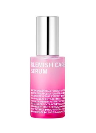 Сыворотка для ухода за несовершенственной кожей лица isoi bulgarian rose blemish care up serum 20 мл