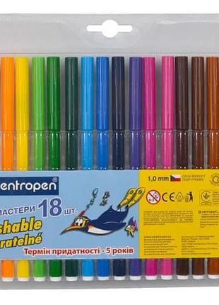 Фломастеры centropen 18 цветов knz