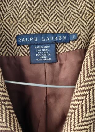 Блейзер ralph lauren, пиджак ralph lauren, жакет ralph lauren, люксовый пиджак, винтажный жакет3 фото