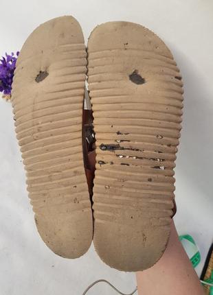 Анатомические очень красивые милые сандалии босоножки с камушками стразами10 фото