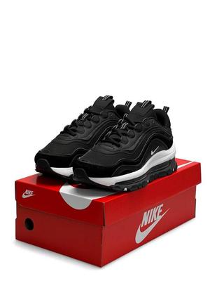 Мужские кроссовки nike air max 97 futura black white