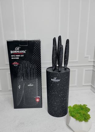 Набір кухонних ножів bohman bh-6165b 6 предметів