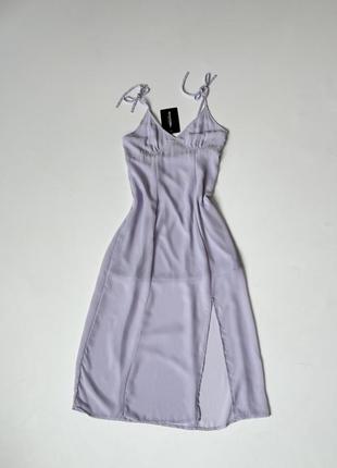 Літнє плаття із вирізом/французька довжина plt4 фото