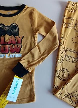 Піжама carters 6 років картерс домашній костюм кофта штани toddler pajama
