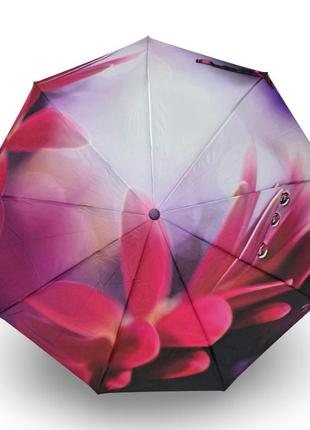 Парасолька жіноча frei regen напівавтомат "капля на квітці" #0908543 фото