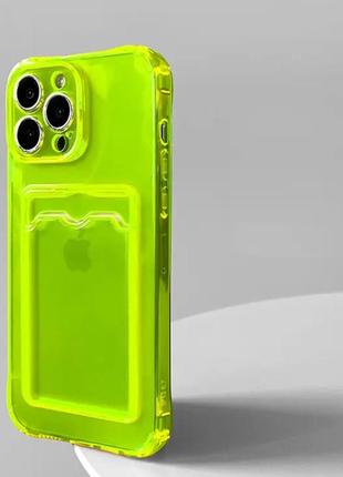 Neon case for iphone 13 pro / неоновый чехол на айфон 13 про