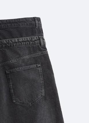 Zara джинси з верхніми шортами, штани, брюки4 фото