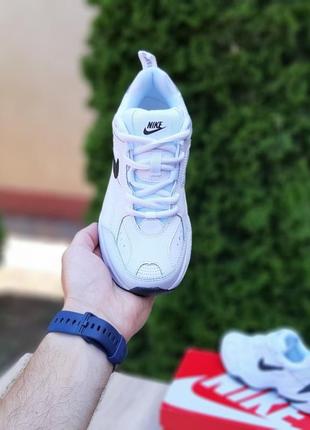 Жіночі кросівки nike m2k tekno білі з чорним6 фото