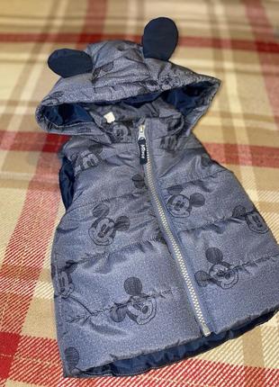 Жилетка mickey mouse з вушками+ в подарунок лосини