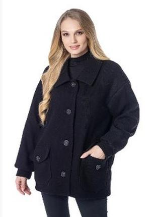 Жіноча демісезонна стильна куртка пальто від виробника 48, 50, 52, 54, 56, 58 р бежевого кольору
