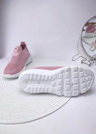 Гарні якісні дитячі кросівки - текстильні мокасини для дівчаток3 фото