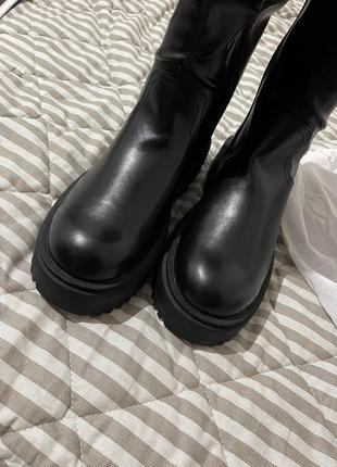 Сапоги сапоги ботинки zara 40 р