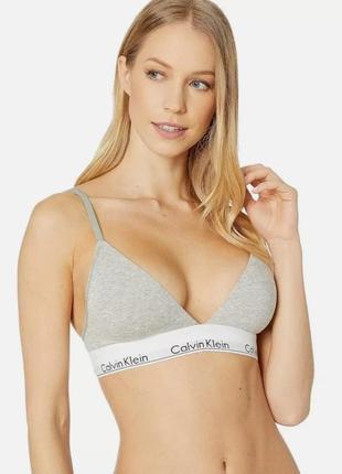 Calvin klein modern cotton бралетт бюстгальтер /9711/1 фото