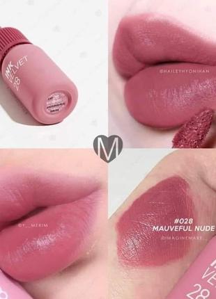 Тінт для губ peripera ink the velvet lip tint