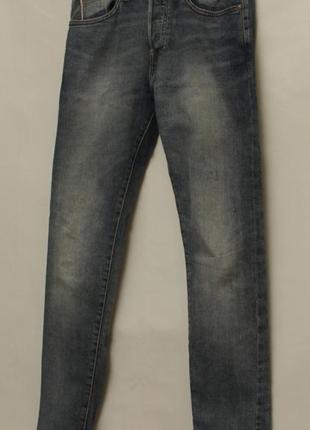 H&m selvedge denim (selvage селвидж) 29, 32 джинсы зауженные1 фото