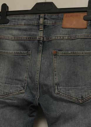 H&m selvedge denim (selvage селвидж) 29, 32 джинсы зауженные5 фото