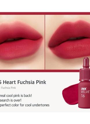 Тінт для губ peripera ink the velvet lip tint1 фото