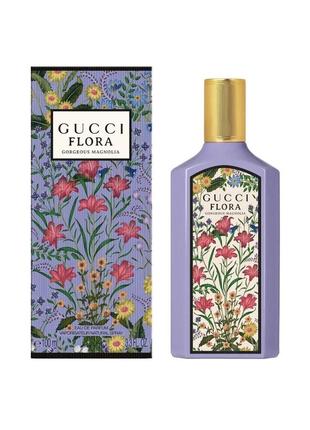 Парфумована вода оригінал gucci flora gorgeous magnolia 100 мл