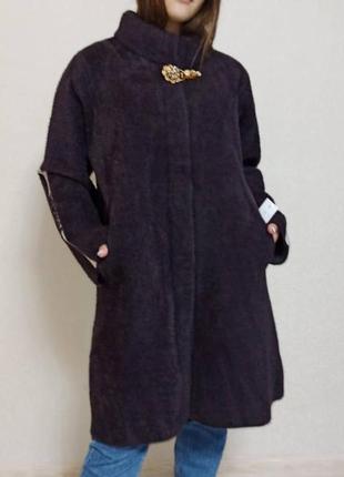 Шикарне пальто з альпаки туреччина люкс якість1 фото