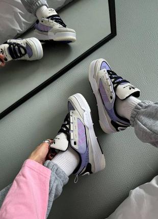 Женские кроссовки adidas adi 2000 white violet2 фото