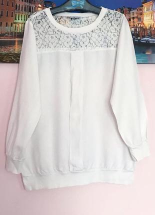 Кружевная блуза