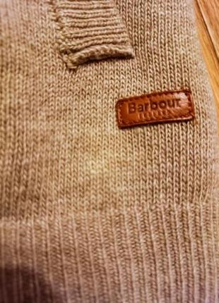 Мужской теплый кардиган свитер barbour5 фото