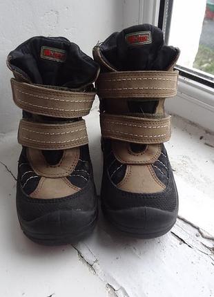Зимние термоботинки elefanten с мембраной elefanten-tex р. 25