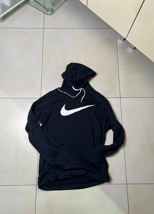 Nike big logo кофта спортивна, розмір м, є зачіп.