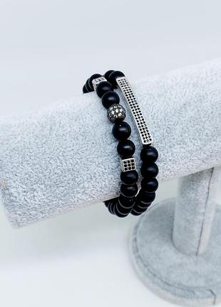 Сэт (2 браслета) "классический-3"
