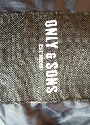 Класна демісезонна куртка only & sons розмір s.5 фото