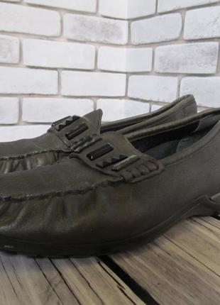 Шкіряні туфлі rieker3 фото
