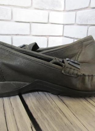 Шкіряні туфлі rieker2 фото