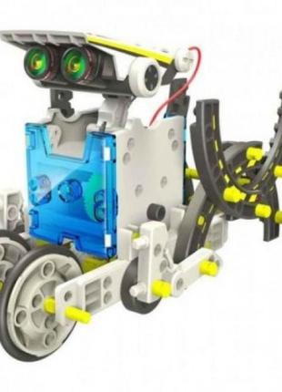 Конструктор — робот 14 в 1 на сонячних батареях