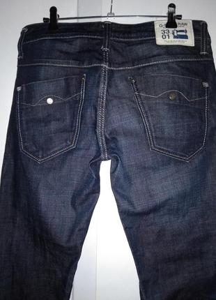 Мужские джинсы g-star raw denim indigo9 фото