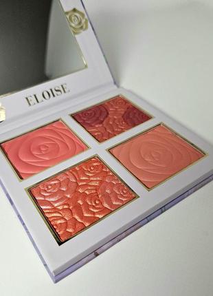 Палетка румян secret garden blush palette от eloise