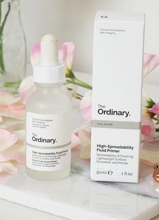 Праймер-флюид для лица the ordinary high-spreadability fluid primer !1 фото