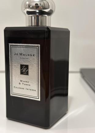 Jo malone myrrh &amp; tonka cologne intense2 фото