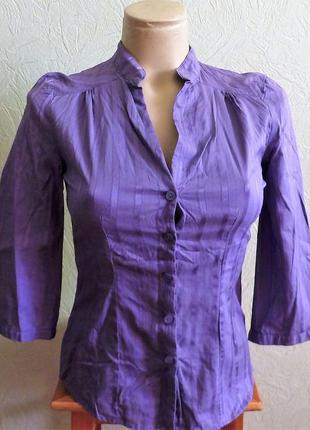 Бузкова сорочка на гудзиках