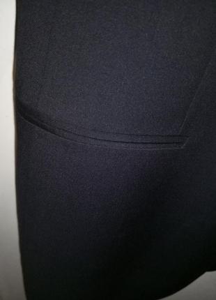 Hugo boss,шерстяной-100%,чёрный пиджак,сост.нового,woolmark5 фото