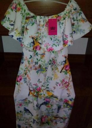 Очень красивое платье "барби", размер м (44-46)