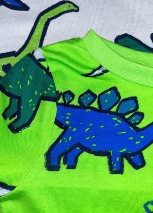 Пижама неоновая динозавры2 фото
