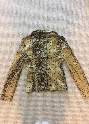Леопардовый пиджак2 фото