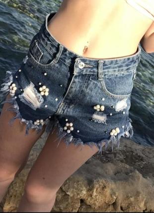 Джинсовые шорты
