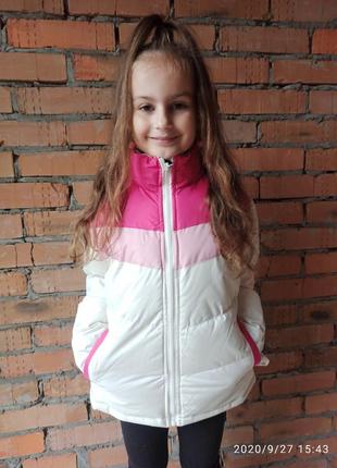 Курточка куртка зимня спортивна для дівчинки
