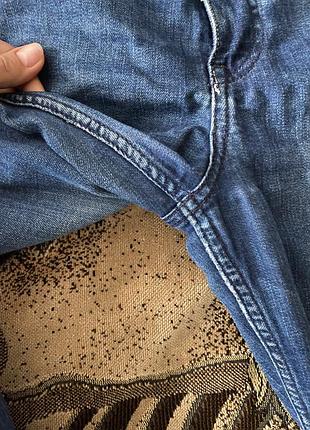 Джинси сині фірмові з австрії h&m skinny denim завужені висока талія 28 s m4 фото
