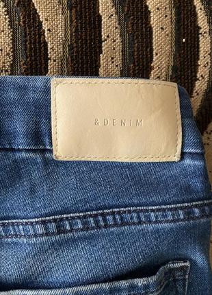 Джинси сині фірмові з австрії h&m skinny denim завужені висока талія 28 s m7 фото