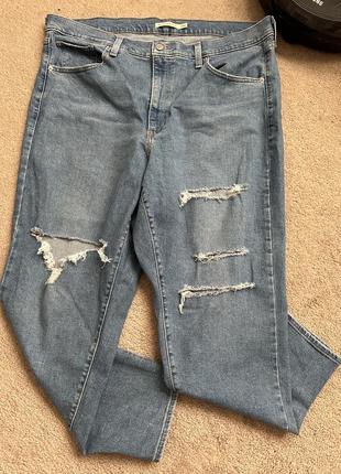 Новые джинсы levi's high-waisted mom jeans2 фото