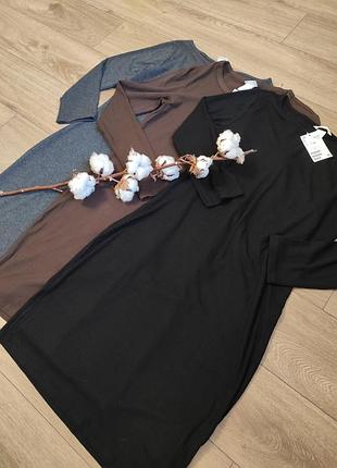 Сукня,плаття базове🤎🖤