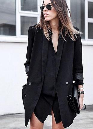 Плащ блейзер mexx пиджак кардиган куртка ветровка пыльник черный чёрный пальто