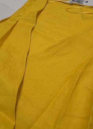 Жіноча блуза mango блузка топ l xl, 48-50-52 льон льон6 фото